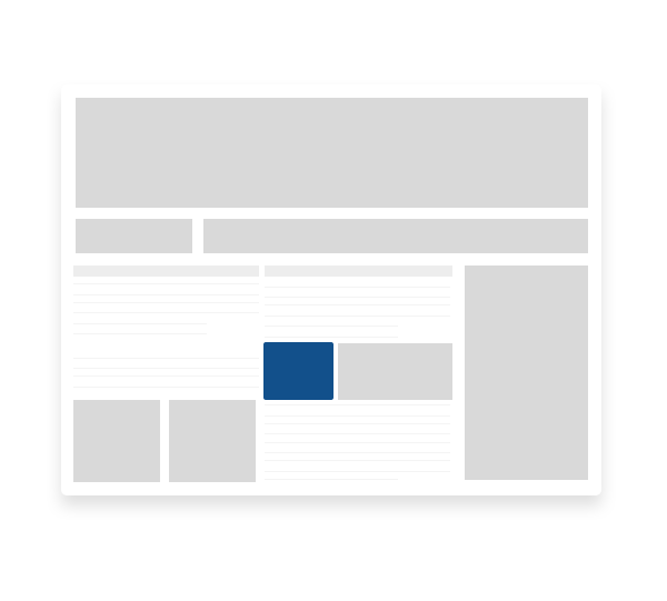 ad type on screen