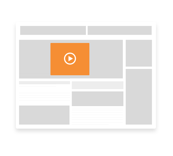ad type on screen